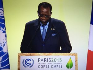 Discours de SEM Idriss Deby ITNO à la COP21